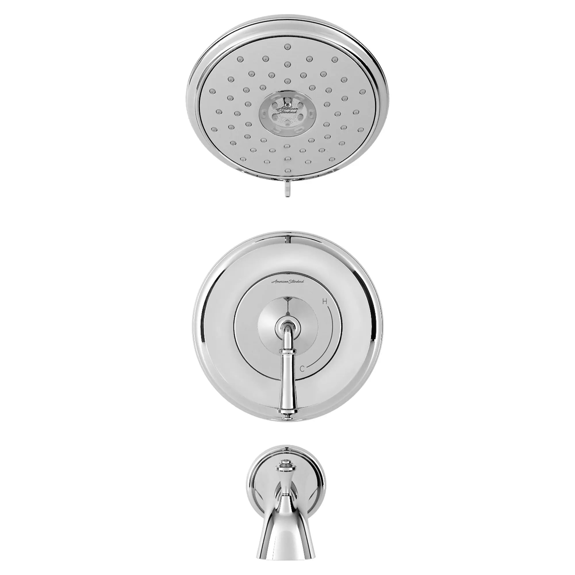 Delancey® 2.5 gpm/9.4 L/min Tub and Shower Trim Kit With 4-Function Showerhead and Lever Handle — thumbnail 2